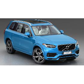 3D model Volvo XC90 2018